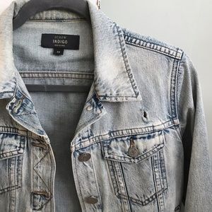 J. Crew | light wash denim jacket